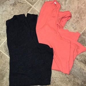 2 Madewell Tanks (scoop and v-neck)